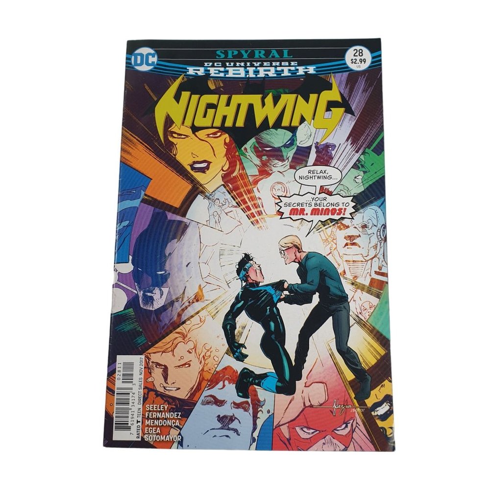 Nightwing Spyral 28 Nov 2017 DC Universe Comic Book Collector Bagged Boarded